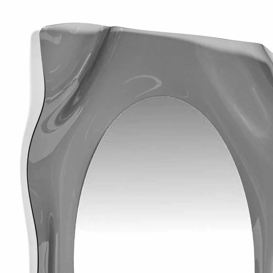 Spejl Wall røget Diva moderne design, fremstillet i Italien Viadurini