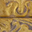 Håndlavet rektangulært trævægspejl lavet i Italien af Nicolò Viadurini