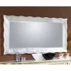 Håndlavet rektangulært italiensk vægspejl lavet i Italien Simone Viadurini