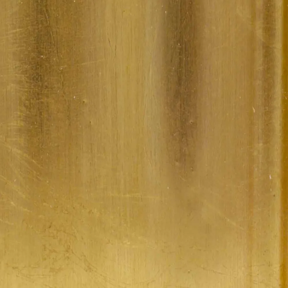 Håndlavet rektangulært italiensk vægspejl lavet i Italien Simone Viadurini