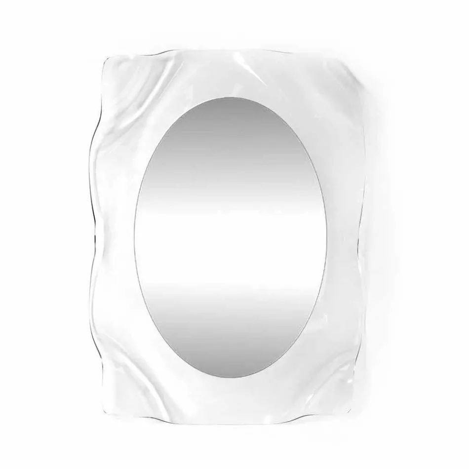 Spejl transparent væg Diva moderne design, fremstillet i Italien Viadurini