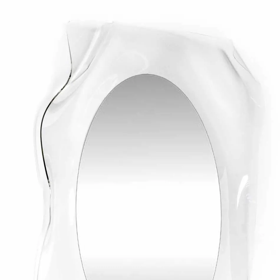 Spejl transparent væg Diva moderne design, fremstillet i Italien Viadurini