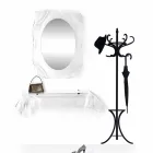 Spejl transparent væg Diva moderne design, fremstillet i Italien Viadurini