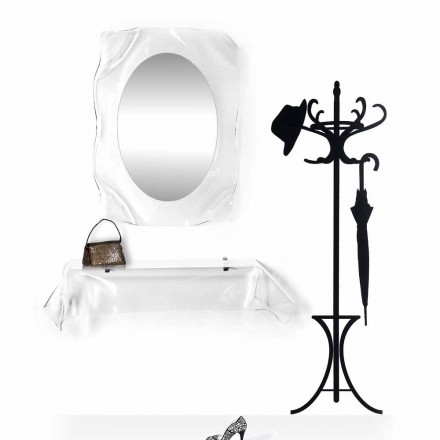 Spejl transparent væg Diva moderne design, fremstillet i Italien Viadurini