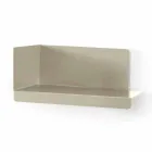 Vægspejl og 3 farvede metalhylder til højre eller venstre - Noelle Viadurini