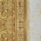 Rektangulært trævægspejl lavet i Italien Raphael Viadurini