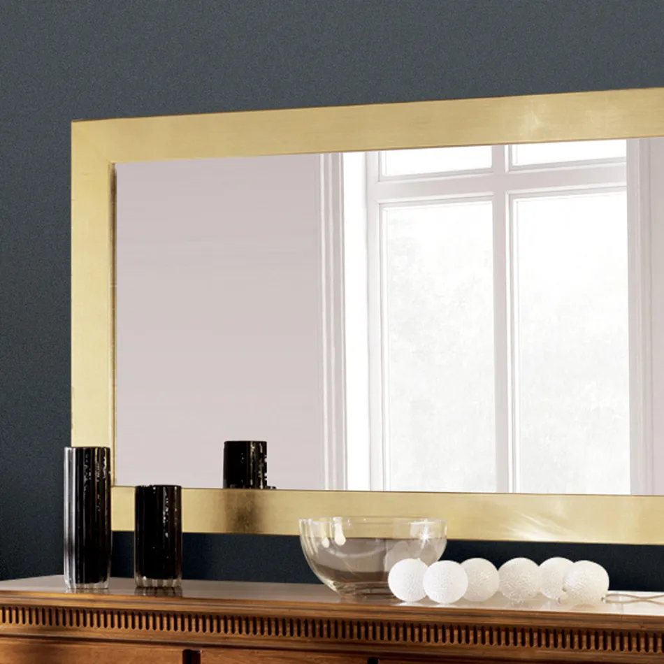 Spejl med ramme i forskellige finish lavet i Italien - Belenus Viadurini