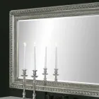 Claudio håndlavede moderne trævægspejl med moderne design Viadurini