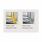 Sølv væg spejl, guld træ håndlavet i Italien Samuele Viadurini