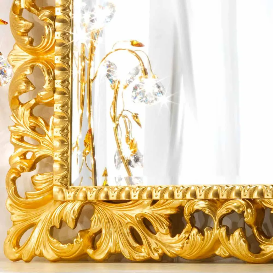 Væg spejl klassisk design Ives, 100x120 cm Viadurini