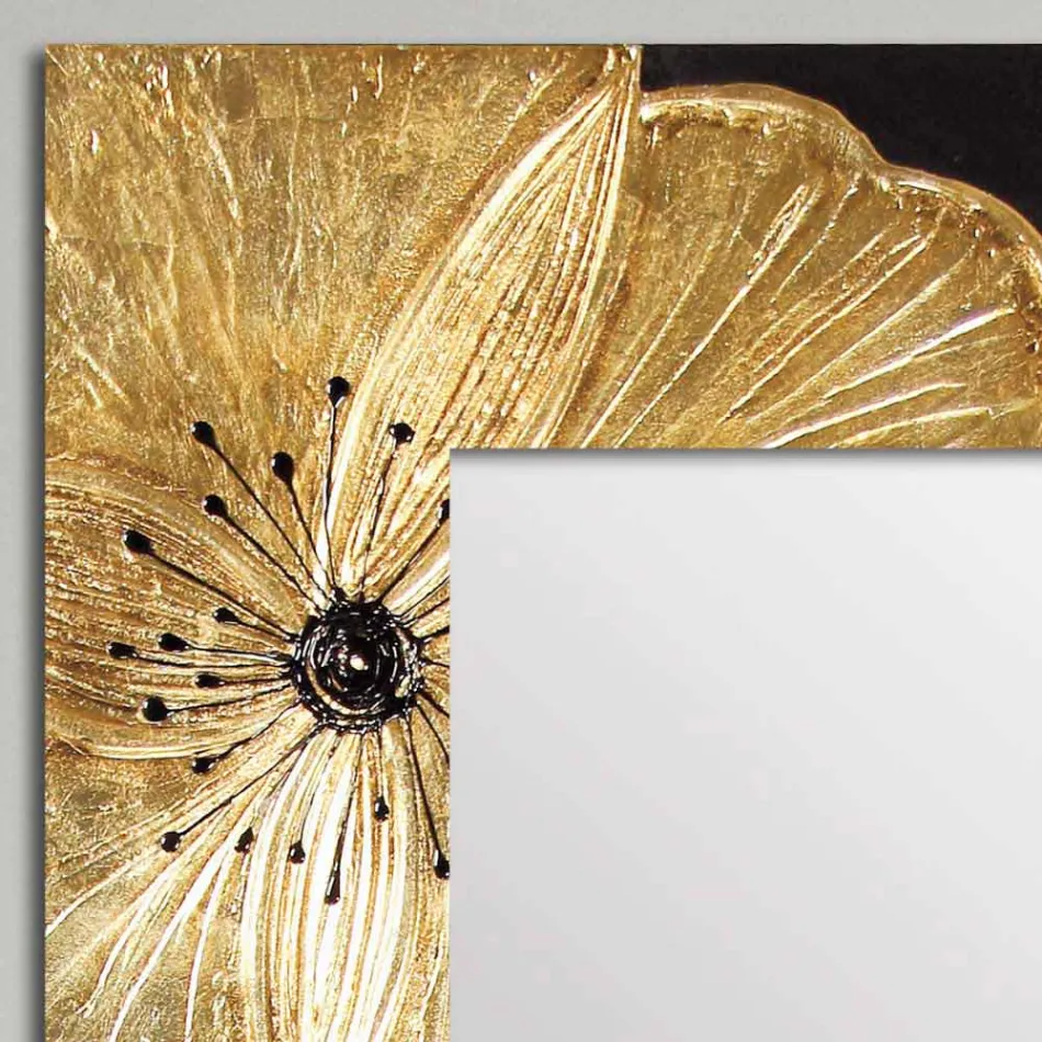 Dobbelvægs design spejl lavet i Italien af ​​Daiano Viadurini