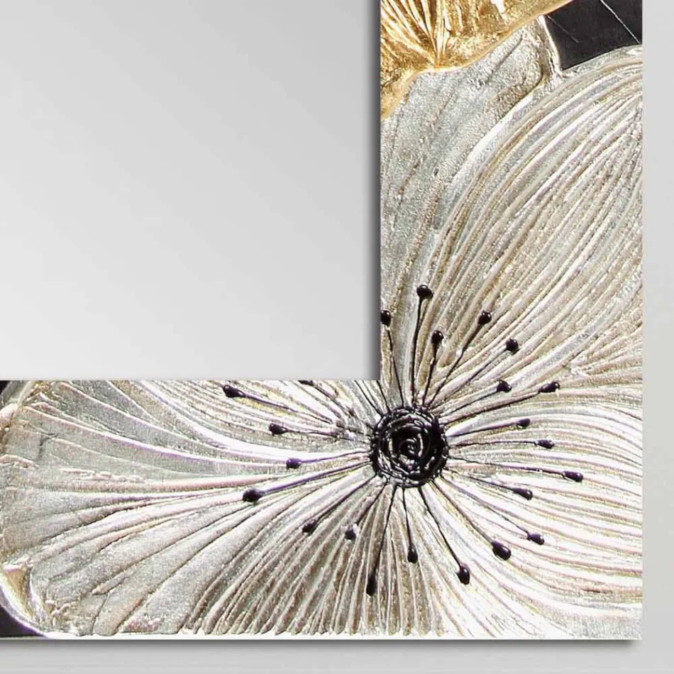 Dobbelvægs design spejl lavet i Italien af ​​Daiano Viadurini