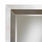Spejl designer væg med træramme Lot Viadurini