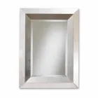 Spejl designer væg med træramme Lot Viadurini