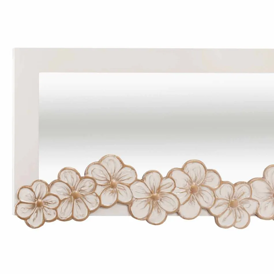 Væg spejl af håndlavet design lavet i Italien Senapina Viadurini