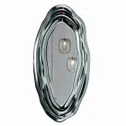 Krystalvægspejl fremstillet i Italien - Pescara Viadurini