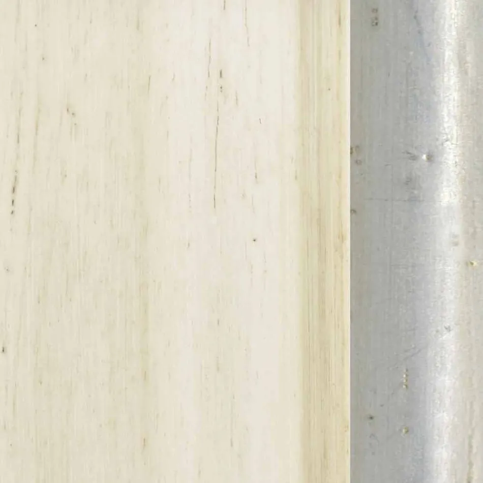 Moderne trævæg spejl lavet i Italien af Piera Viadurini