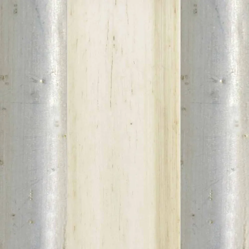 Fir træ gulv spejl med piedestal lavet i Italien Jonni Viadurini