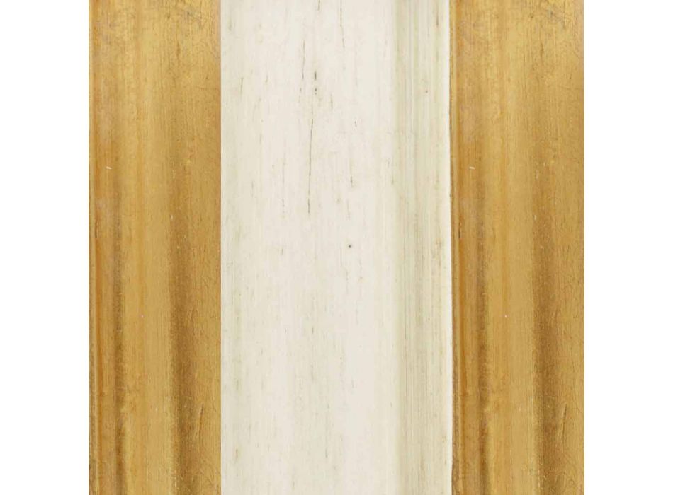Fir træ gulv spejl med piedestal lavet i Italien Jonni