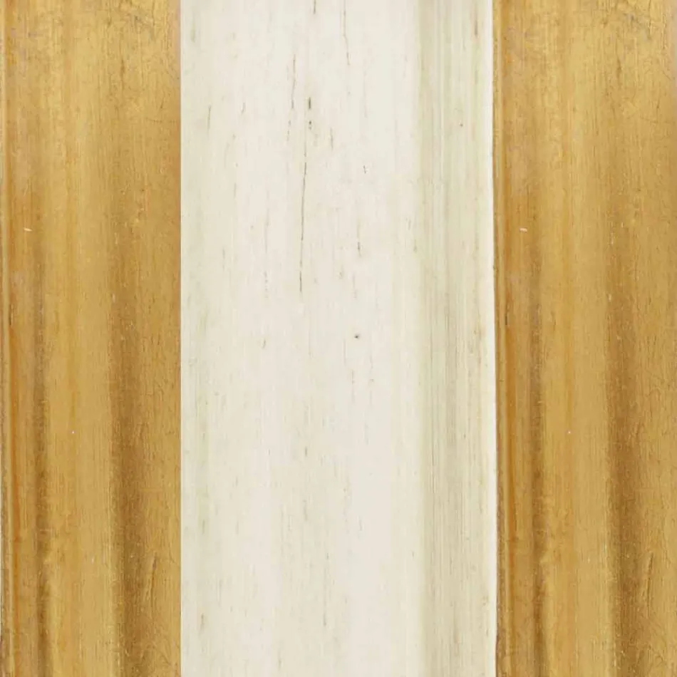 Fir træ gulv spejl med piedestal lavet i Italien Jonni Viadurini