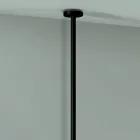 Hængende metalspejl med valgfrit lys lavet i Italien - Amadeus Viadurini