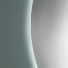 Minimal rund væg badeværelsesspejl med 4000K LED-lys lavet i Italien - Roteo Viadurini