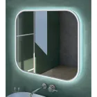 Spejl med trækant og baggrundsbelysning Made in Italy - Vincent Viadurini