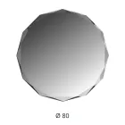 Diamantætset spejl med skrå kant - Excelsior Viadurini