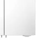 Moderne containerspejl med 2 døre i sølvlakeret aluminium - Alfio Viadurini