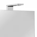 Moderne containerspejl med 3 krystaldøre og 3 LED-lys - Maxi Viadurini