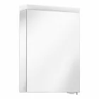 Moderne containerspejl med hængslet dør og LED-belysning - Alfio Viadurini