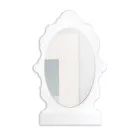 Bagbelyst plexiglas spejlskab fremstillet i Italien - Leira Viadurini