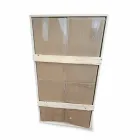 Vægspejl med LED-baggrundsbelysning på 4 sider Made in Italy - Romio Viadurini