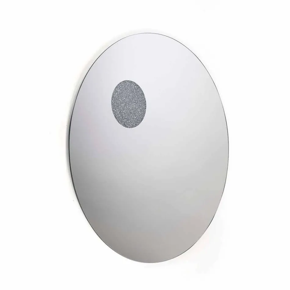 Spejl moderne design væg 100% Made in Italy Amos Viadurini