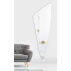 Lang dekorativ Cantilever væg spejl i 4 farver - Spino Viadurini