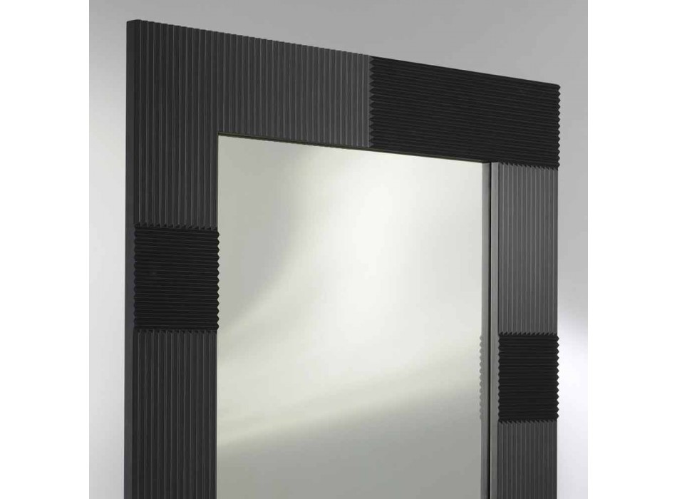 Moderne design væg spejl med dekorerede stel Thalia Viadurini