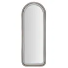 Fløjlsbeklædt MDF-vægspejl med buet top - Jessica Viadurini