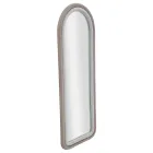 Fløjlsbeklædt MDF-vægspejl med buet top - Jessica Viadurini