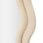 Vægspejl i MDF beklædt med fløjl med bølgede linjer - Sheldon Viadurini