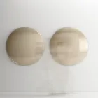 Vægspejl i buet konveks glas i forskellige finish - lys Viadurini