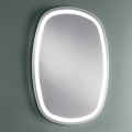 Vægspejl til badeværelse med integreret 4000K LED fremstillet i Italien - Scrullo