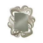 Moderne rektangulær jernvægspejl fremstillet i Italien - Penny Viadurini