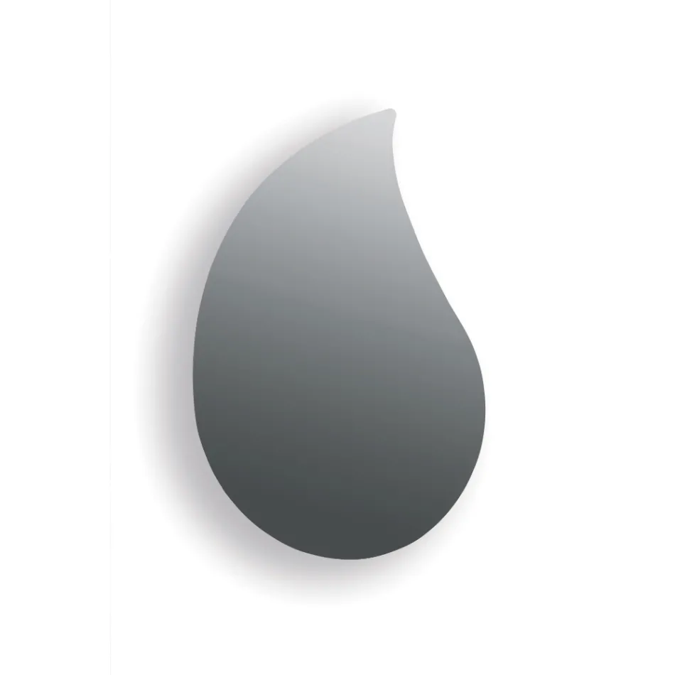 Aurelia dråbeformet vægspejl fremstillet i Italien Viadurini