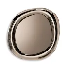 Formet vægspejl med buet ramme Lavet i Italien - Babila Viadurini