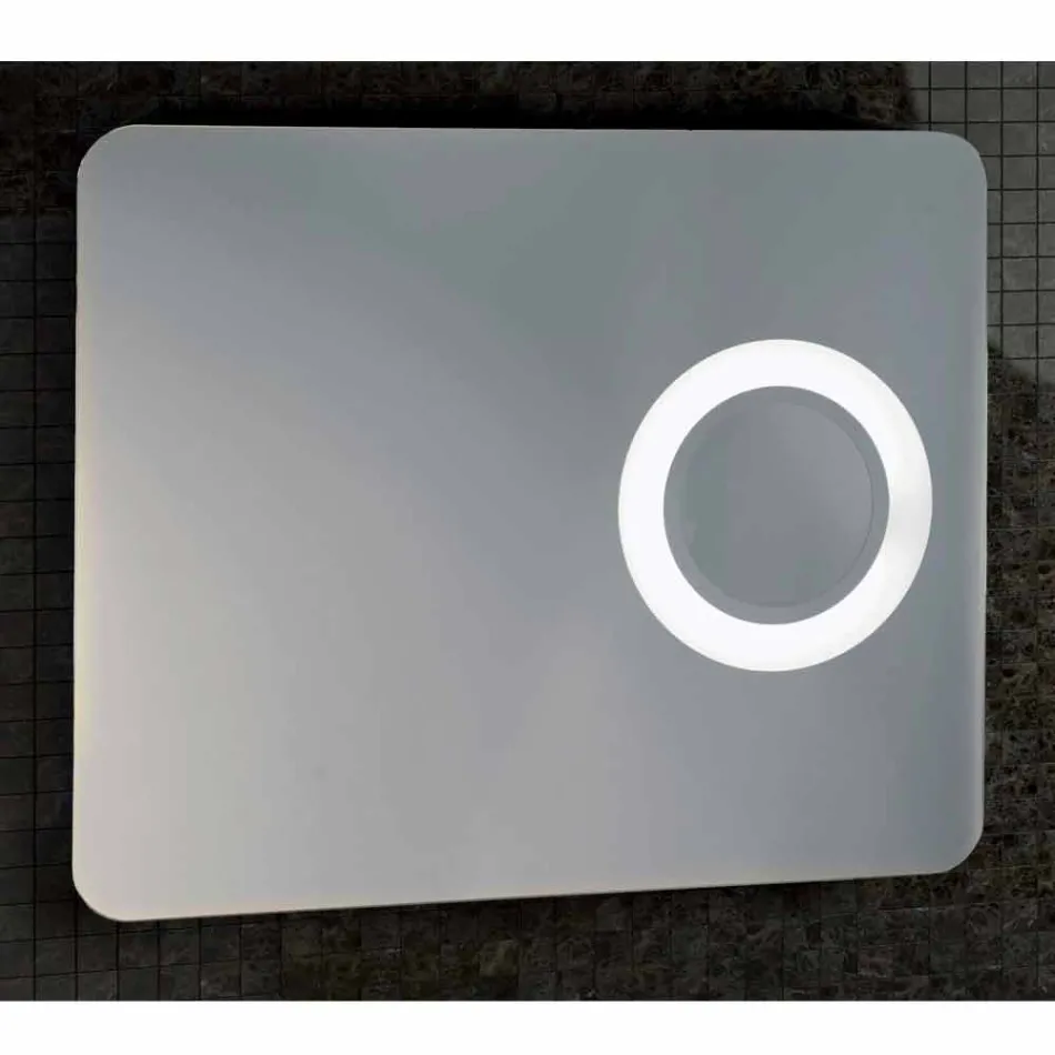 Make-up spejl moderne design, LED belysning, Maren Viadurini