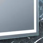 Mirror moderne design badeværelser med LED-belysning Paco Viadurini