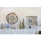 Tricolor Iron Modern Wall Wall Mirror fremstillet i Italien - Gertrude Viadurini