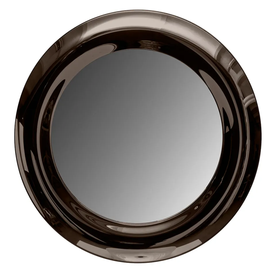 Buet glasspejl med baggrundsbelyste LED-lys - Excelsior Viadurini