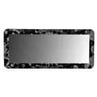 Buet glasspejl med flydende effekt og baggrundsbelysning - Excelsior Viadurini