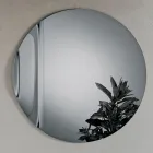 Italiensk bølgeformet glasspejl - Candida Viadurini